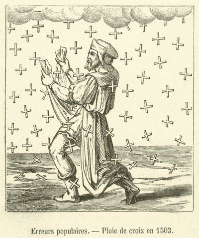 أخطاء شائعة مطر الصليب عام 1503 (نقش) بواسطة المدرسة الفرنسية
