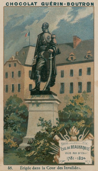 Eug de Beauharnais ، نائب ملك إيطاليا ، 1781-1824 ، تم تشييده في محكمة des Invalides بواسطة المدرسة الفرنسية