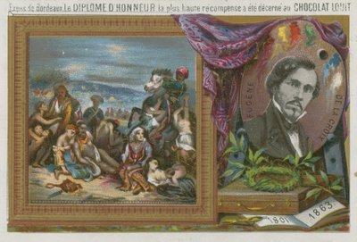 يوجين ديلاكروا (1801-1863) بواسطة المدرسة الفرنسية