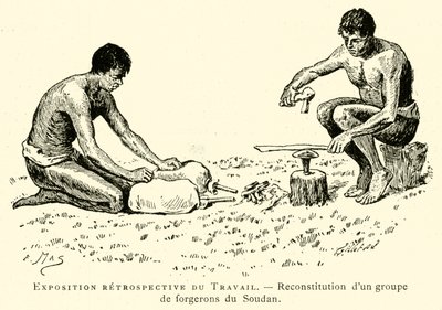 Exposition retrospective du Travail, reconstitution d