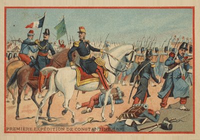 أول رحلة فرنسية إلى قسنطينة ، 1836 بواسطة المدرسة الفرنسية