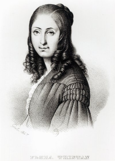 فلورا تريستان (1803-1844) 1847 بواسطة المدرسة الفرنسية