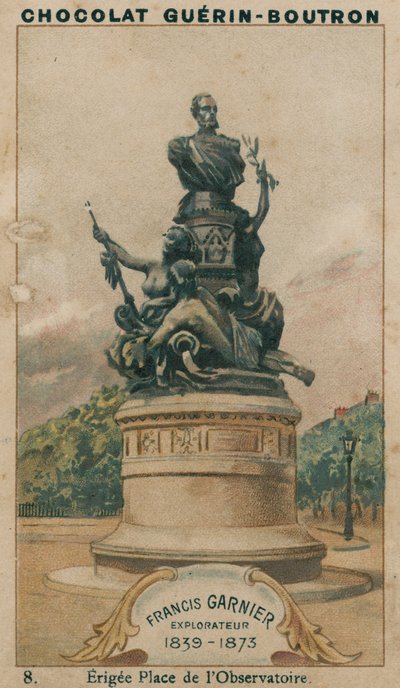فرانسيس غارنييه ، مستكشف ، 1839-1873 ، Erigee Place de lObservatoire بواسطة المدرسة الفرنسية
