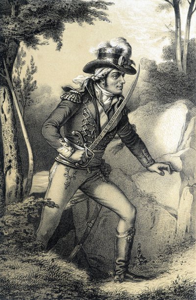 فرانسوا أثناسي لشاريت دي لا كونتري (فرانسوا أثناسي) (1763-1796) - في "المعرض التاريخي للثورة الفرنسية" لألبرت؟ مورين بواسطة المدرسة الفرنسية