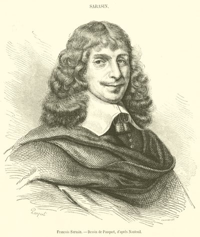 Francois Sarasin (engraving) بواسطة المدرسة الفرنسية