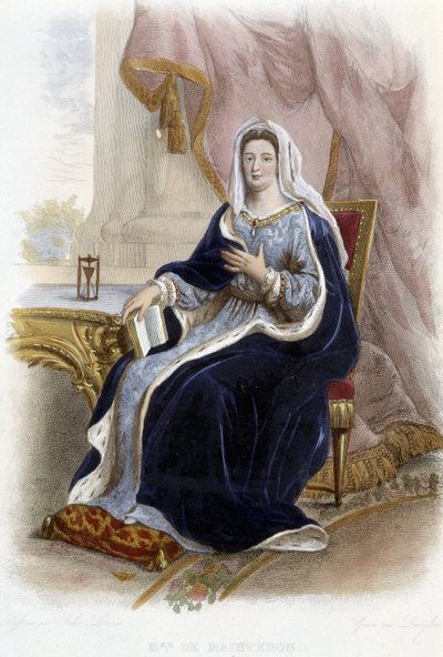 فرانسواز دوبيني ، ماركيز (مدام) دي مينيت ، سيدة فرنسية (1635-1719) - في "لو بلوتارك فرانسيس" ، إد مينيت بواسطة المدرسة الفرنسية