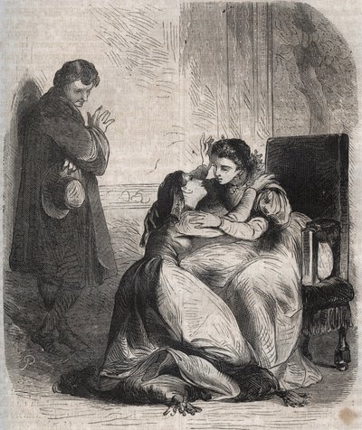 يطلب فرانسواز دي مونتمورنسي فوسيو (مونتمورنسي فوسيو) (1566-1641) العفو للملكة مارغريت دي فالوا (1553-1615) ، المعروفة باسم الملكة مارغو. هي عشيقة الملك هنري الرابع (1553-1610) وهي تلد طفلهما بشكل مخيف بواسطة المدرسة الفرنسية