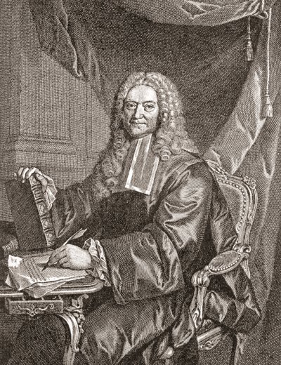 فرانسوا تشيكوينو ، 1672 - 1752. طبيب فرنسي وكبير أطباء الملك لويس الخامس عشر. من Les Heures Libres تم نشره عام 1908. بواسطة المدرسة الفرنسية