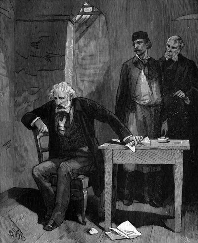 فريدريك سوفاج (1786-1857) ، مخترع فرنسي في منزل في نهاية حياته. بواسطة المدرسة الفرنسية