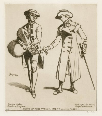الهندباء الفرنسيين ، 1778-79 بواسطة المدرسة الفرنسية