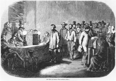 الانتخابات الفرنسية في 23 أبريل 1848 في باريس ، 1848 بواسطة المدرسة الفرنسية