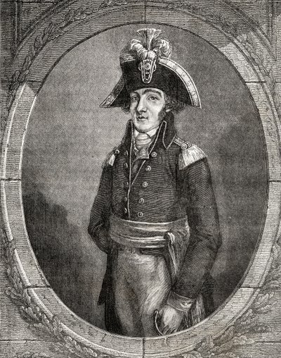 الثوري الفرنسي فرانسوا هنريوت (1761-1794) بواسطة المدرسة الفرنسية