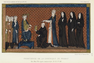 مقدمة من The Chronicle Of Primate (لون ليثو) بواسطة المدرسة الفرنسية