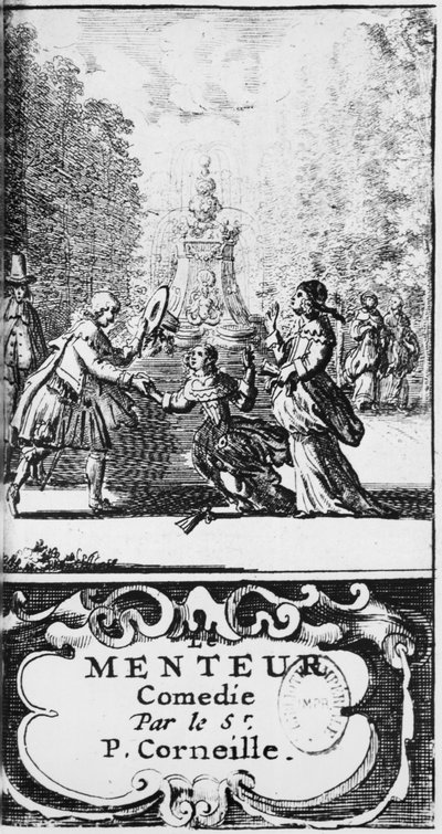 صورة لوا مينتور من بيير كورنيل (1606-84) نشرت في 1664 ، أمستردام بواسطة المدرسة الفرنسية
