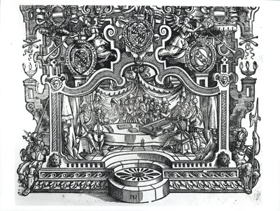 صورة للواجهات من قبل رولان دي لاسوس (1532-1594) ، 1589 بواسطة المدرسة الفرنسية