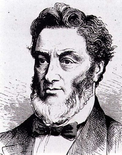 غابرييل كلود جول فافر (1809-1880) سياسي فرنسي (نقش) بواسطة المدرسة الفرنسية