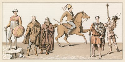 زي بريطانيا العظمى بواسطة المدرسة الفرنسية