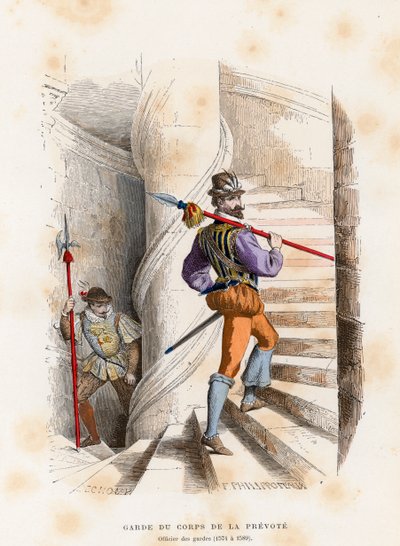حارس ، 1574-1589 بواسطة المدرسة الفرنسية