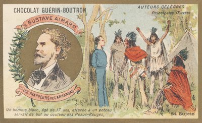 غوستاف إيمارد (1818-1883) ، كاتب فرنسي ، مؤلف كتاب "Les trappers de l