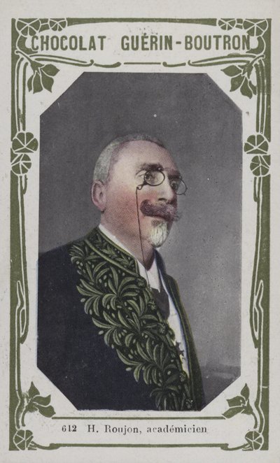 H Roujon ، أكاديمي (صورة ملونة) بواسطة المدرسة الفرنسية