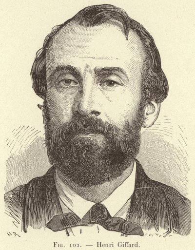 Henri Giffard (engraving) بواسطة المدرسة الفرنسية