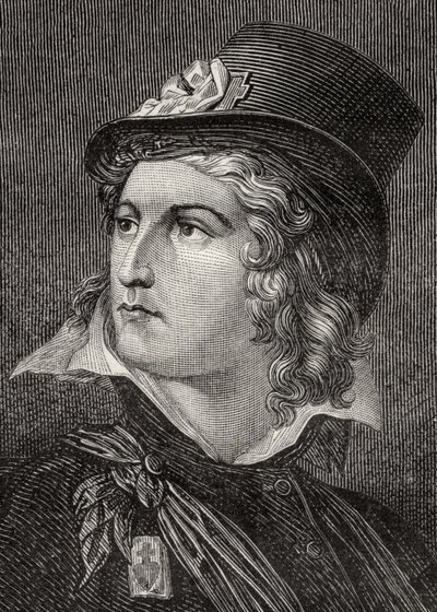 Henri du Vergier ، Comte de la Rochejaquelin ، من "Histoire de la Revolution Francaise" بقلم لويس بلانك (1811-1882) بواسطة المدرسة الفرنسية