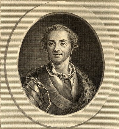 هيرمان موريس (1696-1750) كونت ساكسونيا بواسطة المدرسة الفرنسية