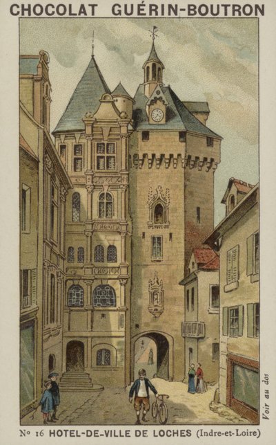 Hotel-de-Ville de Loches، Indre-et-Loire بواسطة المدرسة الفرنسية