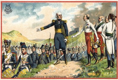 دفاع Huningue في عام 1815 بواسطة المدرسة الفرنسية