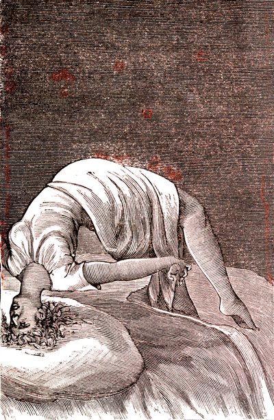 الهستيريا والاضطراب النفسي والعصبي الناتج عن القلق الشديد. 1887 (نقش) بواسطة المدرسة الفرنسية