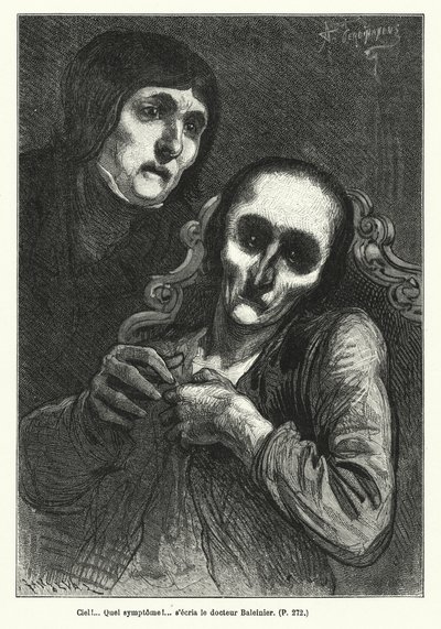 Illustration for Le Juif Errant (engraving) بواسطة المدرسة الفرنسية