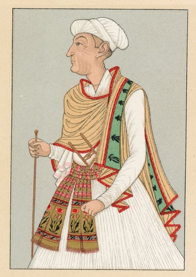 زي الهند بواسطة المدرسة الفرنسية