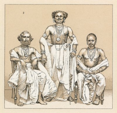 زي الهند بواسطة المدرسة الفرنسية