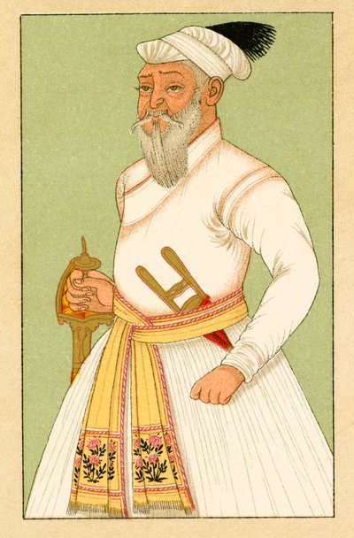 زي الهند بواسطة المدرسة الفرنسية