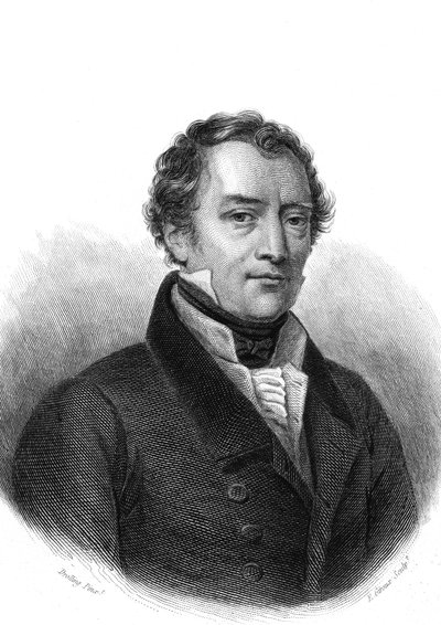 جاك أنطوان مانويل (1775-1827)، محامي وسياسي فرنسي. بواسطة المدرسة الفرنسية