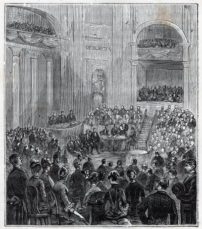 جاك بابنيت (1794 - 1872) ، عالم فيزياء وفلك فرنسي في الاجتماع الرسمي للأكاديميات الخمس في عام 1840 - نقش في "العلوم التي وصلت إلى متناول الجميع - الفيزياء والكيمياء" بقلم أليكسيس كليرك - نهاية القرن التاسع عشر. مجموعة خاصة. بواسطة المدرسة الفرنسية
