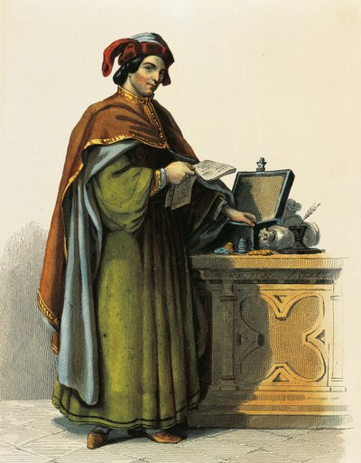 جاك كور (حوالي 1395-1456)، تاجر فرنسي بواسطة المدرسة الفرنسية