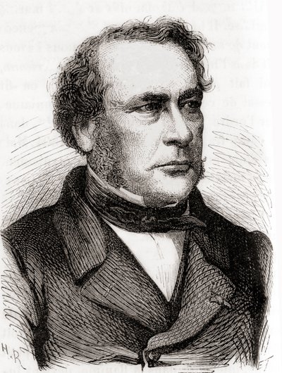 جان بابتيست جوزيف ديودوني بوسينغولت ، من Les Merveilles de la Science ، نُشر عام 1870 (نقش) بواسطة المدرسة الفرنسية