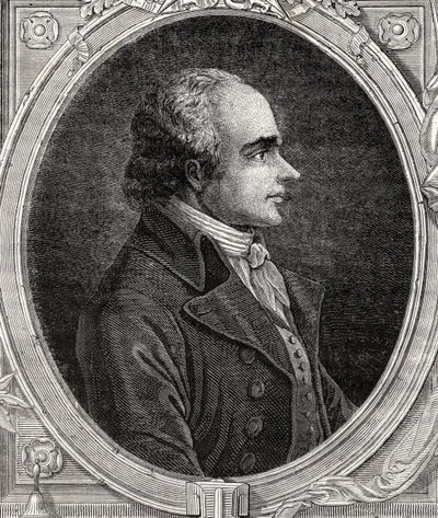 جان دينيس ، Comte Lanjuinais ، من "Histoire de la Revolution Française" بقلم لويس بلانك (1811-1882) بواسطة المدرسة الفرنسية