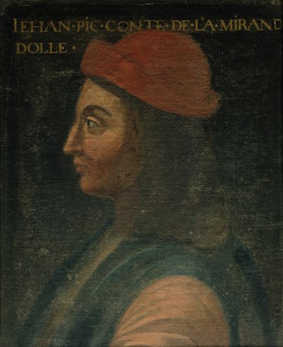 جان (1463-1494) بيك دي لا ميراندول بواسطة المدرسة الفرنسية