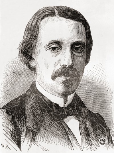 نشر جان برنار ليون فوكو ، من Les Merveilles de la Science ، حوالي عام 1870 (نقش) بواسطة المدرسة الفرنسية