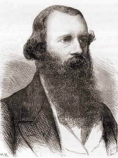 Josiah Latimer Clark, from Les Merveilles de la Science, published c.1870 (engraving) بواسطة المدرسة الفرنسية