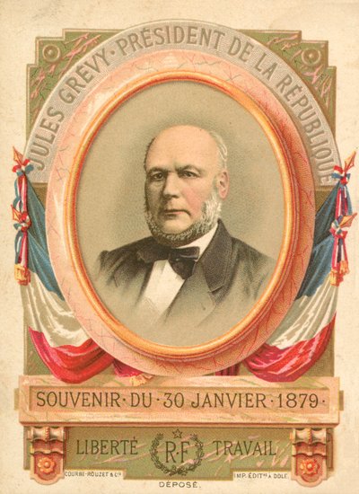 جول جريفى ، رئيس فرنسا ، 1879 بواسطة المدرسة الفرنسية