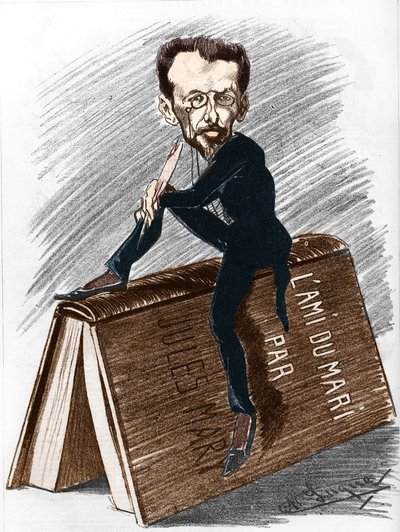 جول ماري (1851-1922) كاتبة فرنسية. بواسطة المدرسة الفرنسية