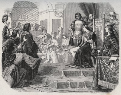 أعلن الملك لويس الثاني عشر والدًا للشعب إلى الولايات العامة في تورز في 14 مايو 1506 - `` أعلن لويس الثاني عشر أبًا للشعب '' بواسطة المدرسة الفرنسية
