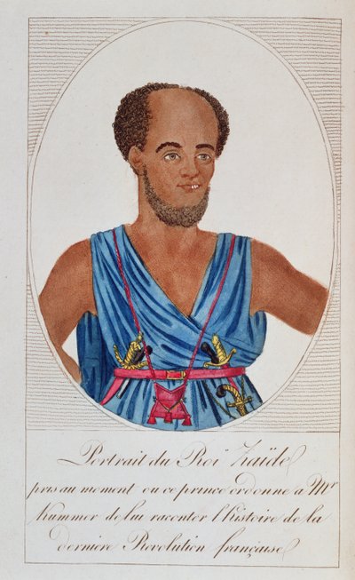 الملك زيد ، السنغال ، واجهة Naufrage de la frégate la Méduse ، بقلم أ. كوريارد و جيه بيه سافيني ، 1818 بواسطة المدرسة الفرنسية