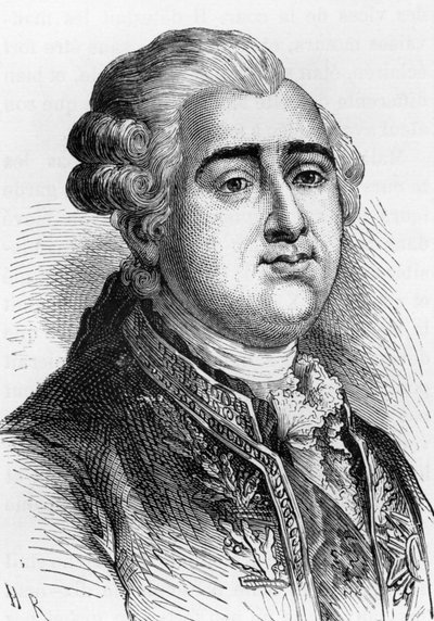ملك فرنسا لويس السادس عشر (1754-1793) بواسطة المدرسة الفرنسية