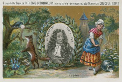 لافونتين (1621-1695) بواسطة French School