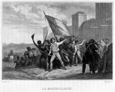 La Marseillaise (10 أغسطس بواسطة المدرسة الفرنسية