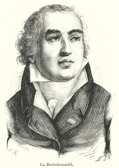 La Rochefoucauld (نقش) بواسطة المدرسة الفرنسية